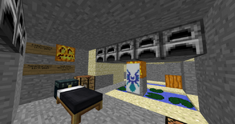 Eddy and RememberingXD temporary base when they first arrived in 2b2t.