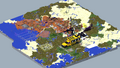 An Isometric render of the base.
