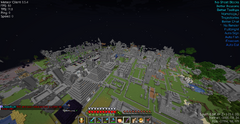 Part of the base with frogq0's hut and Medicated_'s afk fishing hut next to it at 17/09/23