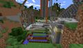 Overview of the base after it was first griefed