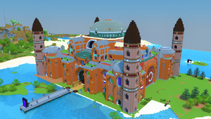 Hagia Sofia arena designed by Franknificant at Nomad Games II