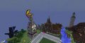 Nasder's tower at the Holiday Special Halloween Base 2022