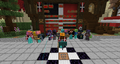 Gathering of members at the base at the 1-year mark of the base