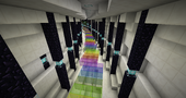 The rainbow road inside the torus