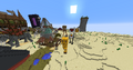 YoMoBoYo and _chiekn_'s walking observatory, with builds by Hovecs, VBence1, and cpybara nearby