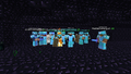 Members of the Purge, a now-defunct group dedicated to the slaughter of newfags that came with Etika.
