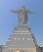 The Jesus statue