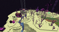 Bedrock City area of the End WB Book Event