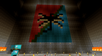 The Legion of Shenandoah symbol built on a wall