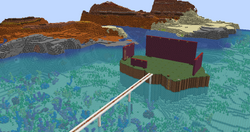 Island with map-arts