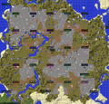 Terraforming and beacon-placement at site 3.