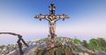 Cross build at Halloween base with chiekn