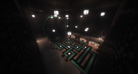Unique room constructed at the base
