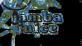 Jamba Juice logo built out of obsidian