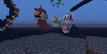 Nasder's Super Mario build at the Spawnquarium