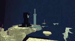 Armorland was built despite the coordinates being public. It is considered to be the farthest base from Spawn on 2b2t and has a map art museum in the Creeper statue.