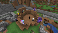 A rudimentary "Fight Club" near Spawn, March 16