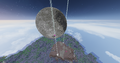 The Moon after it was stolen and rebuilt by expunged at The Square.[2]