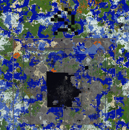 2b2t's Spawn in 2018.