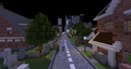 A screenshot from inside the suburbs N8TT had helped build at Donfuer 25