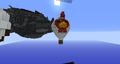 chiekn and hovecs at their Chicken build at Sky