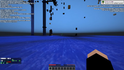 The 1000x1000 Water Floor built at Spawn by the Eighth Incursion in July 2019, which lasted until September 2020 when it was replaced with the Water Cube by the Infinity Incursion.