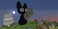 Nasder's cat at the Outlast spawnbase