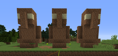 The Unga Bunga Statues