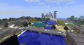 Overhead view of the base
